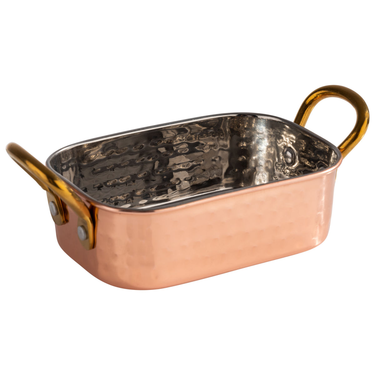 APS Servierpfanne MUMBAI, Edelstahl 0.25 l, 12.5x8.5x4 cm (LxBxH); kupfer