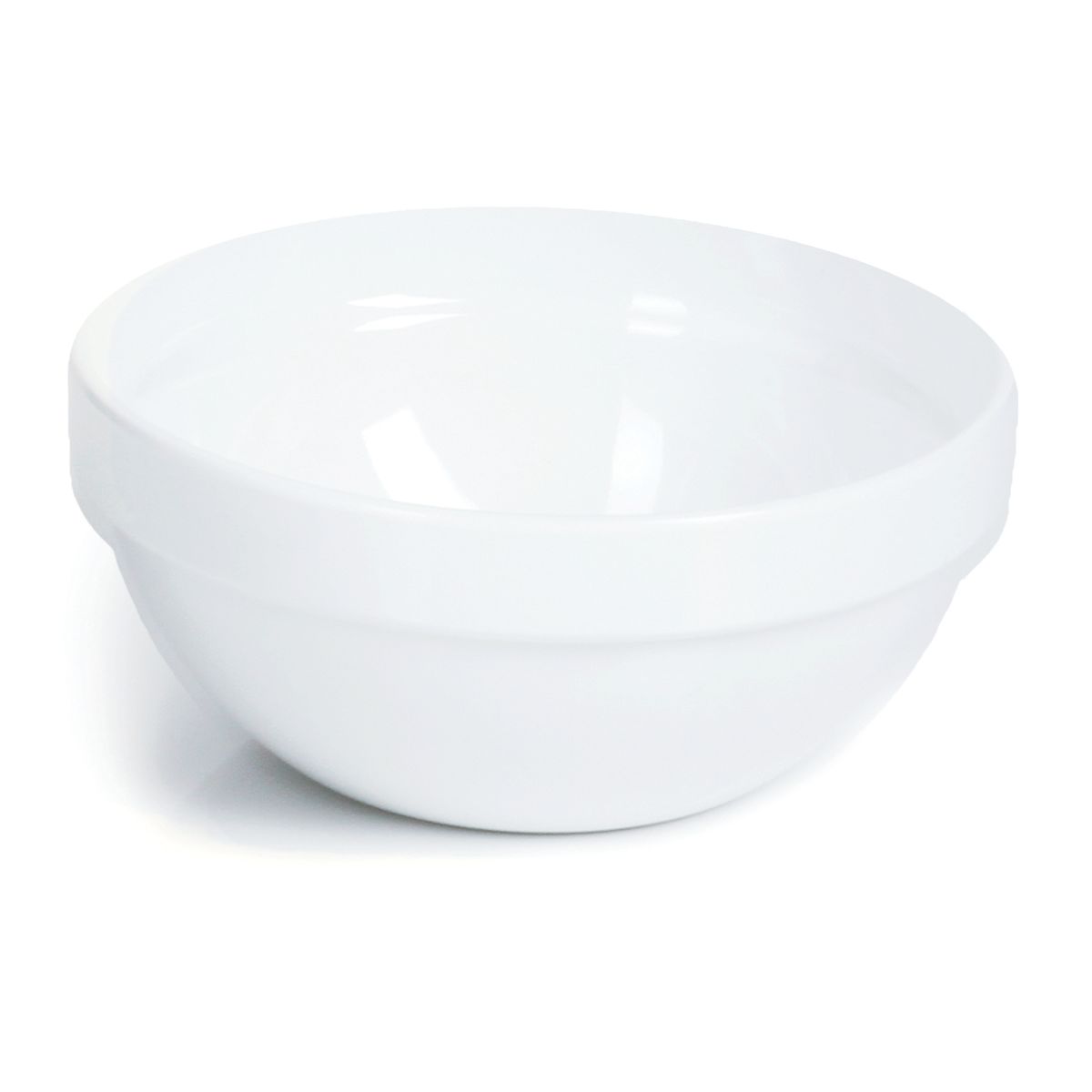 APS Schale FRIENDLY, aus recyceltem Kunststoff (PET), rund 2500 ml, 23x23x10.5 cm (LxBxH); weiß