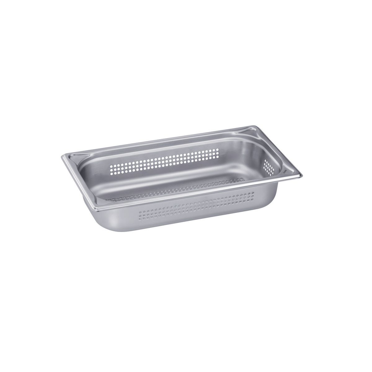 B.PRO GN-Behälter GN 1/3 gelocht GN 1/3, 7.5 l, 32.5x17.6x20 cm (LxBxT); grau