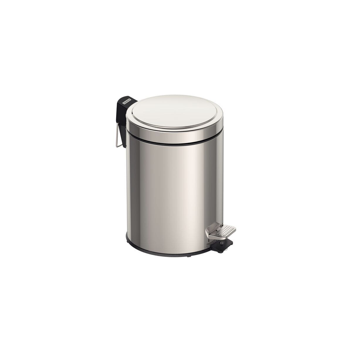 TRAMONTINA Edelstahl Treteimer Brasil 29 cm (H); silber
