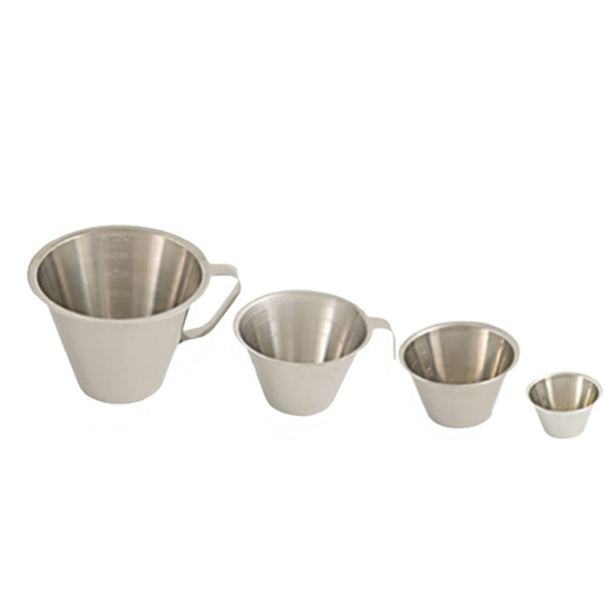 Stalgast Barmaß/Messbecher 0,25 Liter 250 ml; silber