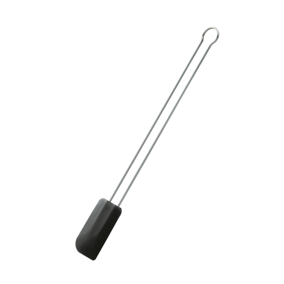 RÖSLE Teigschaber Silikon klein lang 26x2.7x0.7 cm (LxBxH); schwarz