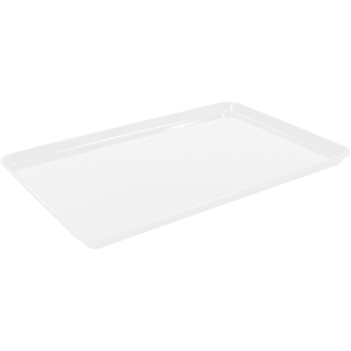 Schneider Auslagetablett Melamin 42x28x2 cm (LxBxH); weiß; rechteckig