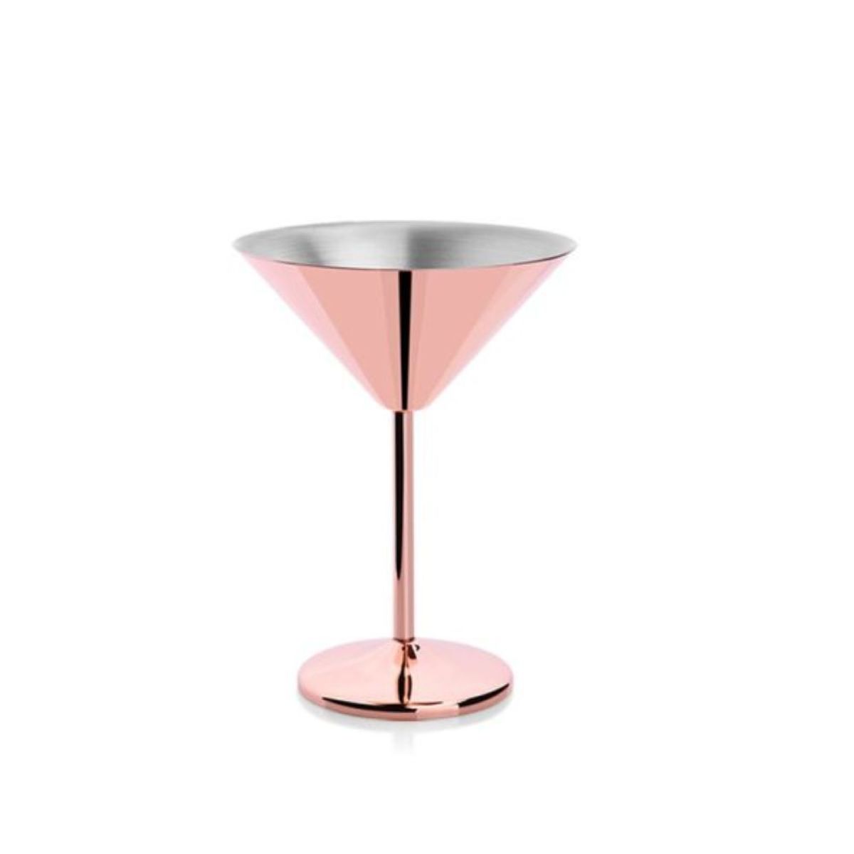 Stalgast 2 Martini-Gläser, Edelstahl 250 ml, 16.2x12 cm (HxØ); kupfer; 2 Stück / Pack