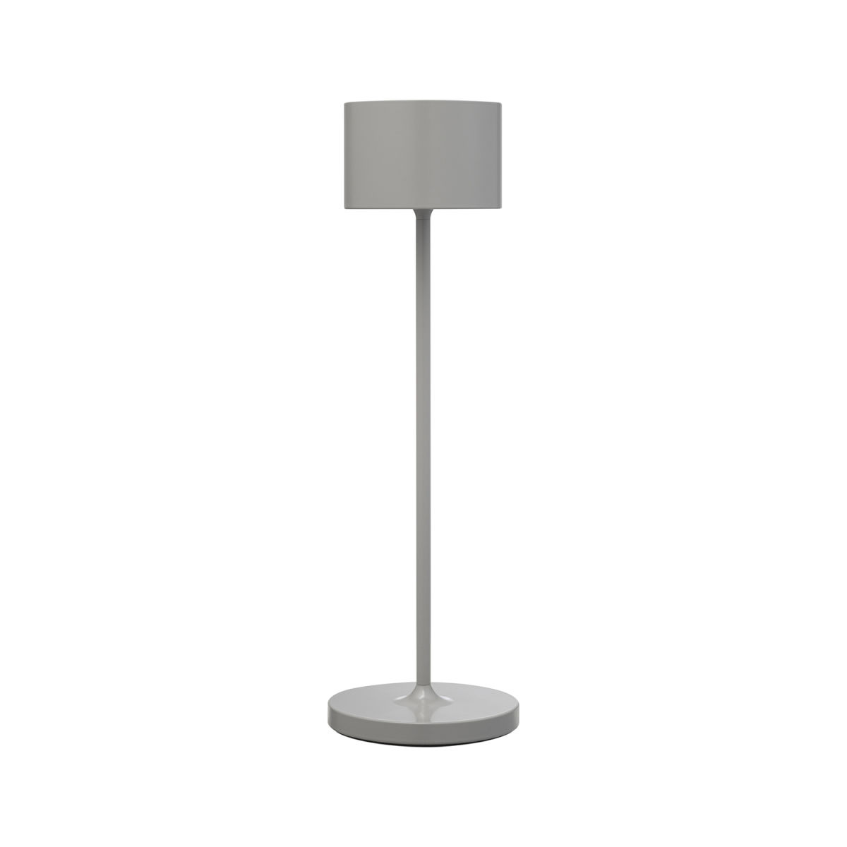 blomus Mobile LED-Tischleuchte -FAROL- 11x11x11x33 cm (LxBxØxH); hellgrau