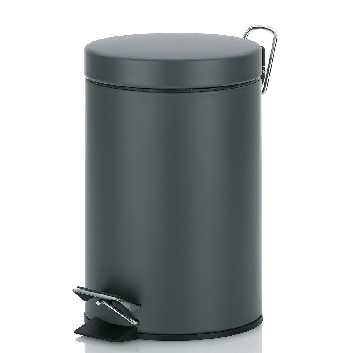 kela Kosmetikeimer Monaco Metall 3 l, 17x26 cm (ØxH); dunkelgrau