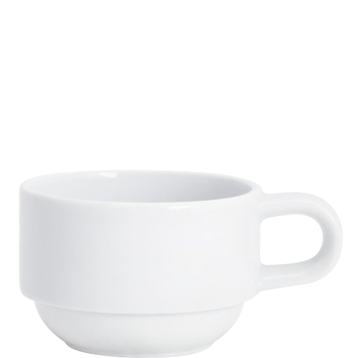 Kahla Espresso-Obertasse System Plus stapelbar 100 ml, 6.7x4.5 cm (ØxH); weiß; rund; 6 Stück / Pack