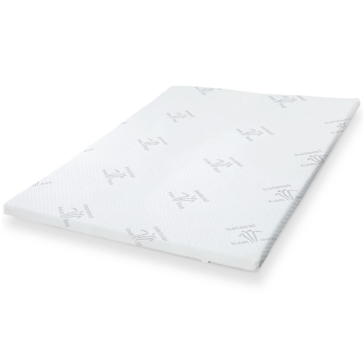 The White Stone Topper Lattice Waterfoam, Ergonomischer Matratzen-Topper 120x200x5 cm (BxLxH); weiß; H2-medium