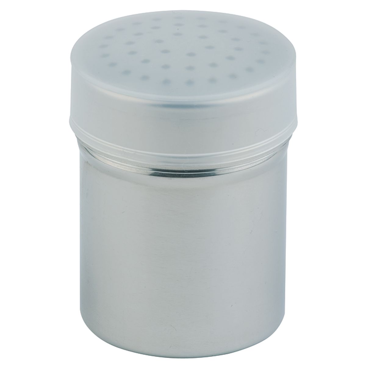 APS Streuer grob; 150 ml, 5.5x5.5x7.5 cm (BxØxH); silber