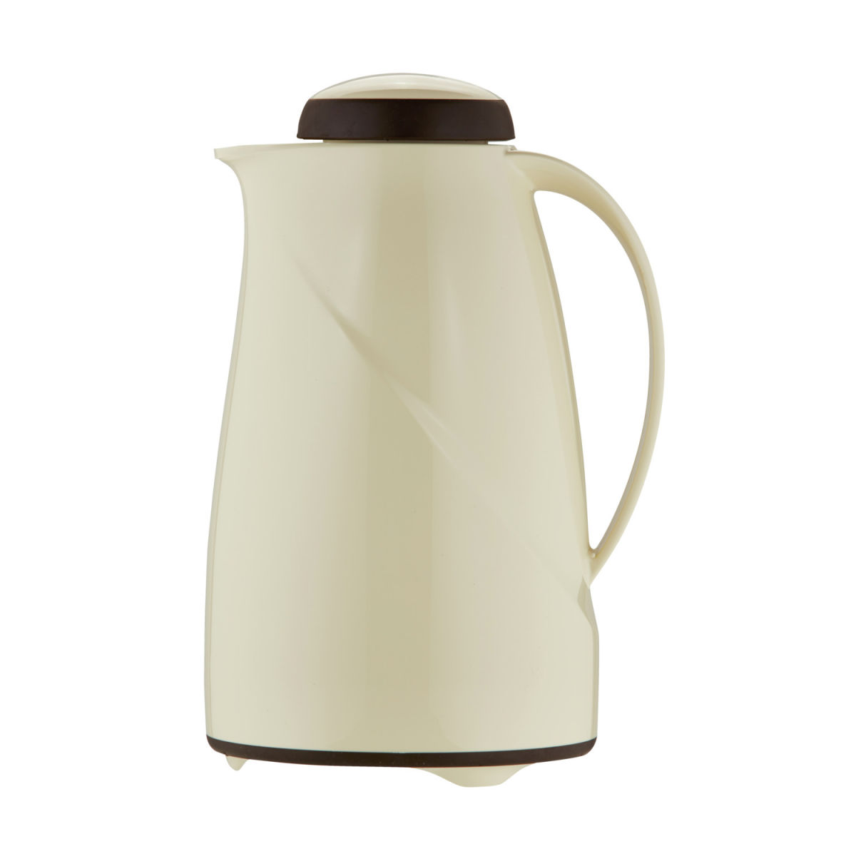 helios Isolierkanne Wave 1.5 l, 15.5x27.9 cm (ØxH); vanille; rund