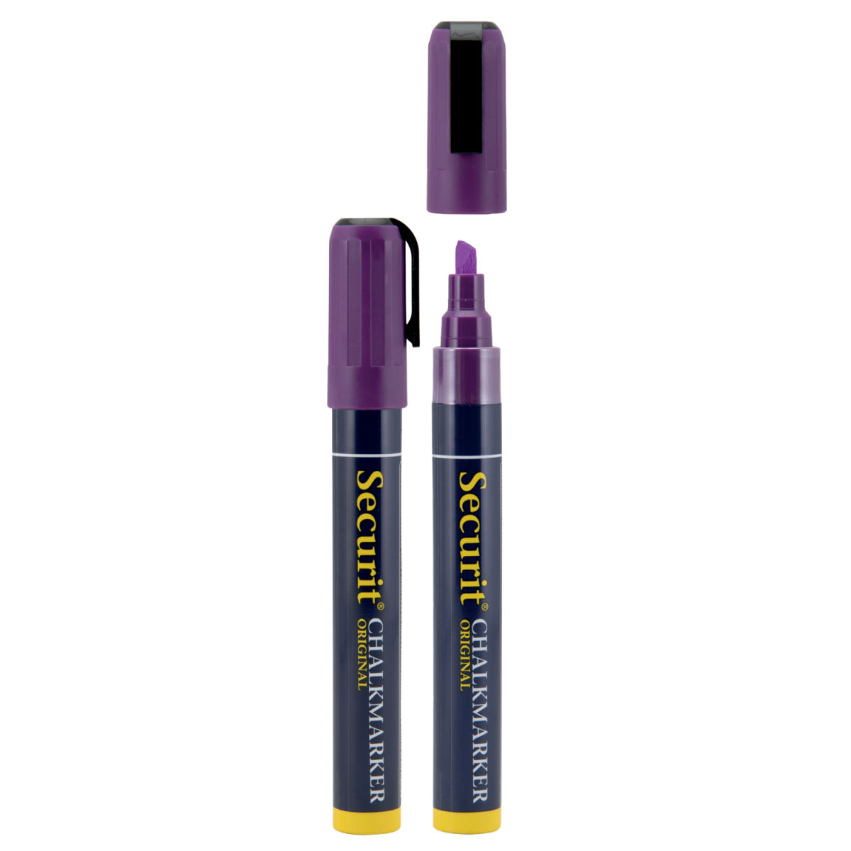 Set di 2 pennarelli a gesso liquido Punta smussata 2-6mm Securit; 2 cm (L), lunghezza carattere 20 mm; rosa