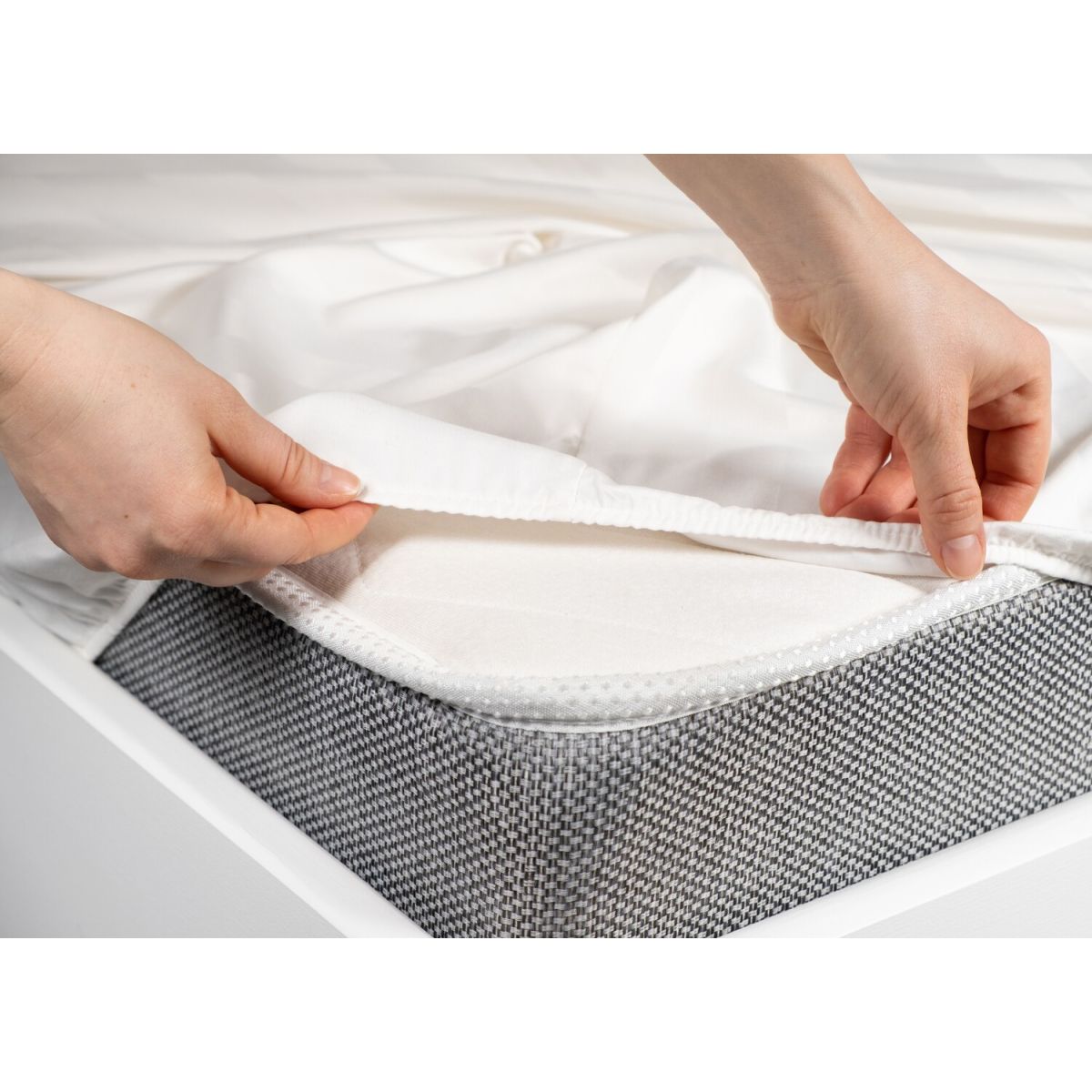GRANA HOME Spannbetttuch GRANA aus 100% Baumwolle 140x200 cm (BxL); weiß