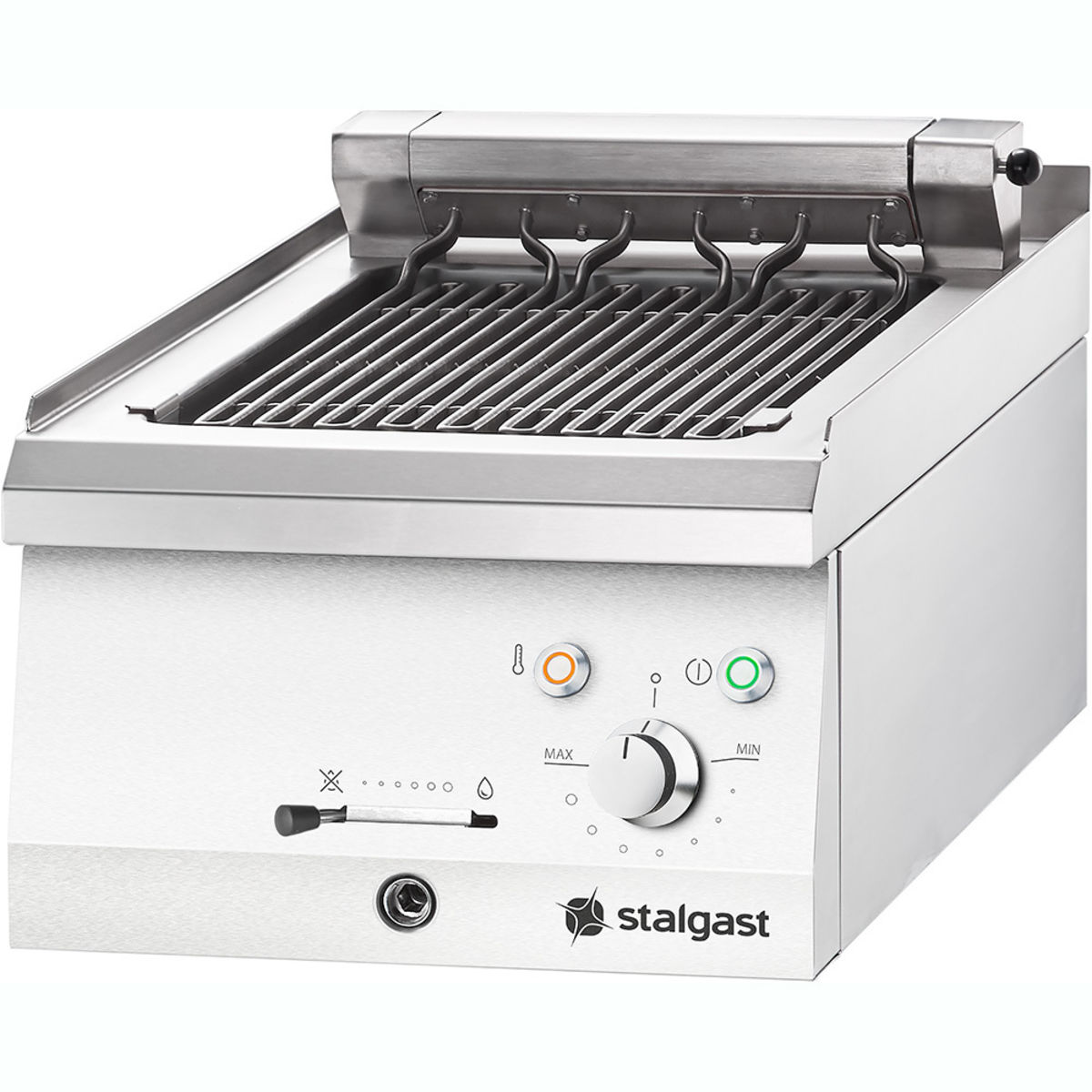 Stalgast Stalgast Edelstahl Elektro-Wassergrill als Tischgerät aus der Serie 700 ND; 40x70x25 cm (BxTxH); silber