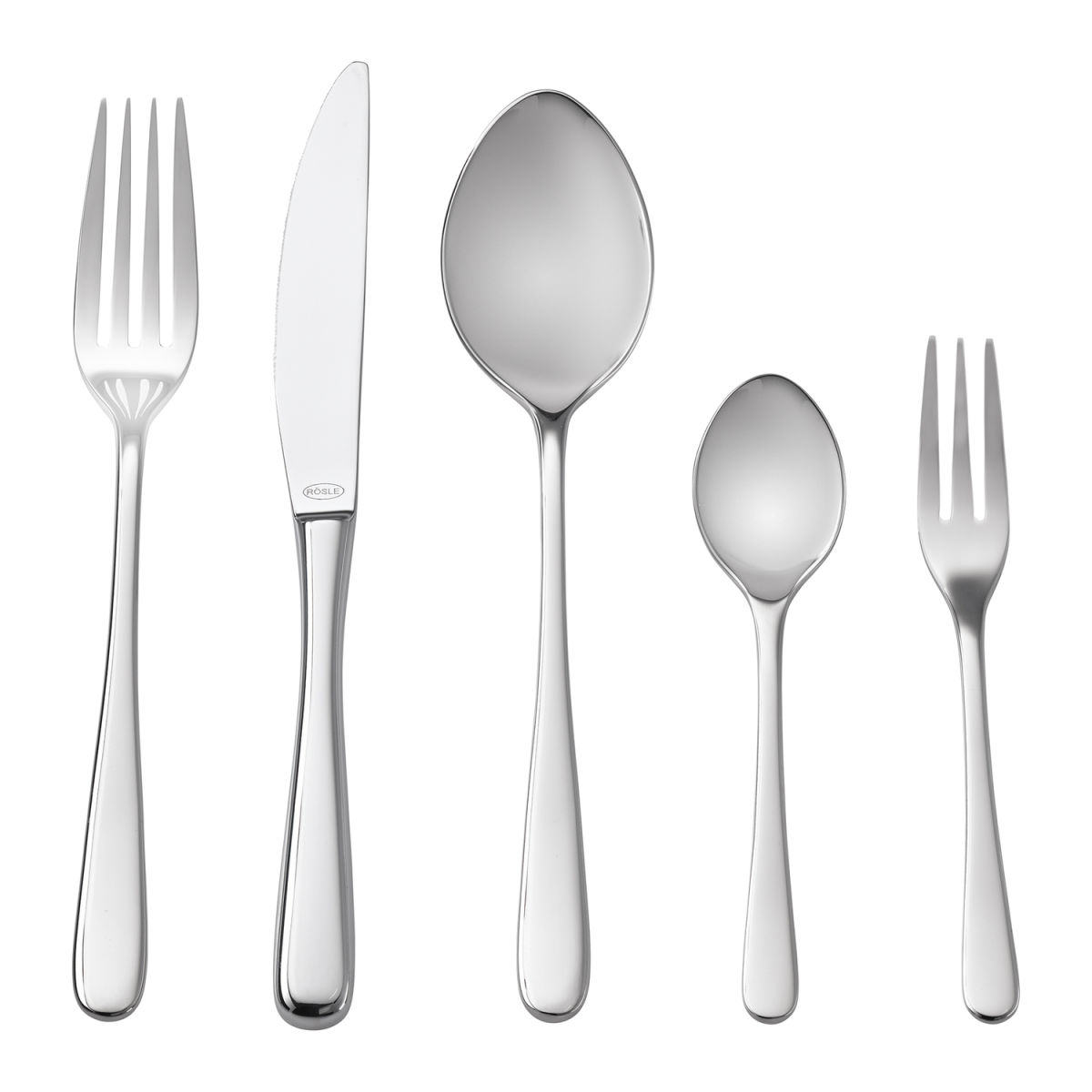 RÖSLE Besteck-Set PASSION 30-tlg. silber