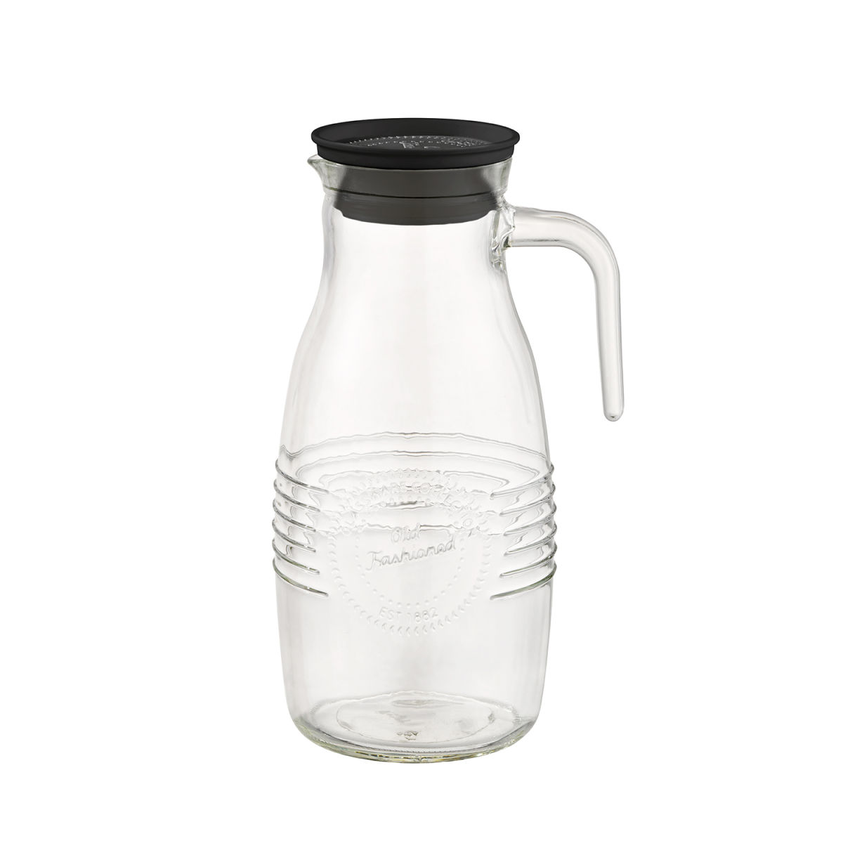 APS Saft-/Wasserkanne; 1800 ml, 12x12x26 cm (LxBxH); transparent