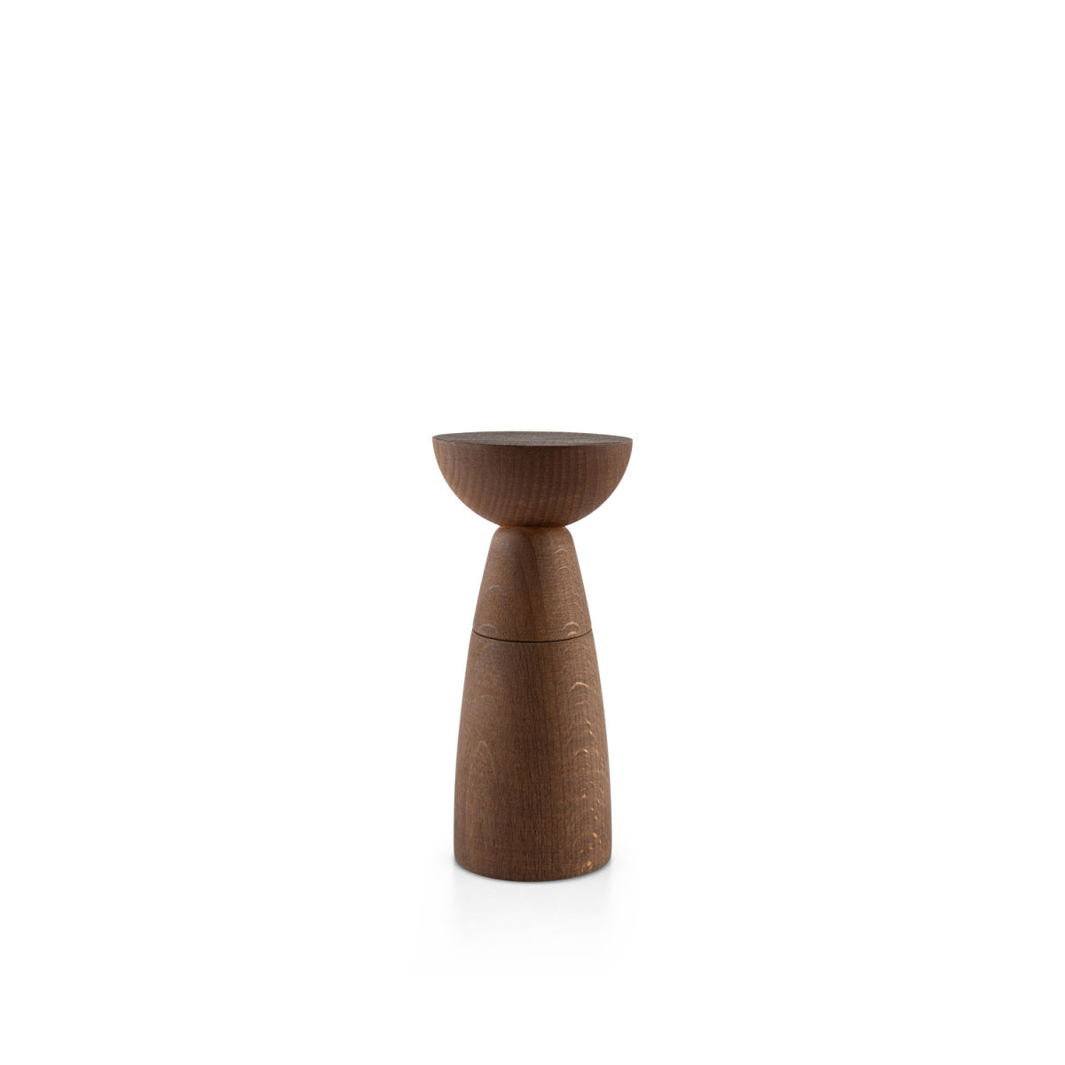Alessi Oaxaca Salz-, Pfeffer- und Gewürzmühle; 7.5x16.5x6.5 cm (BxHxT); braun