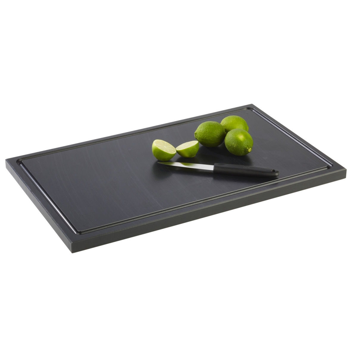 APS Snijplank BAR ; 50x30x2 cm (LxBxH); zwart