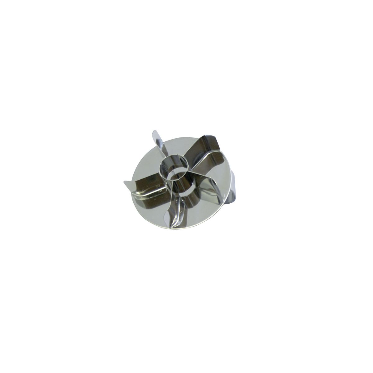 Schneider Kaisersemmeldrücker mit Loch 8x5.7 cm (ØxH); edelstahl