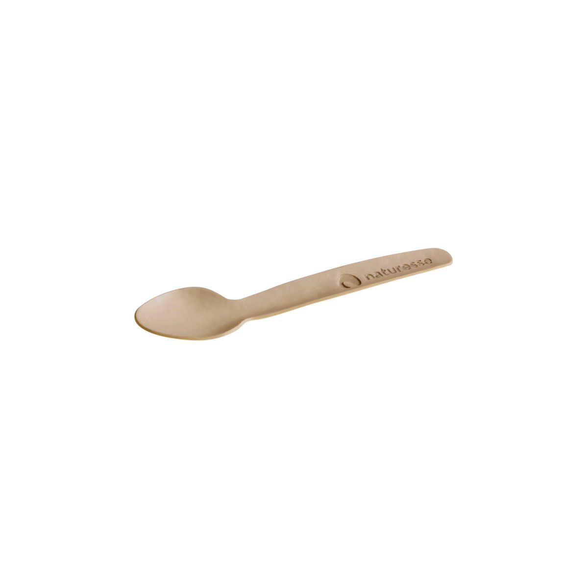 naturesse Kaffeelöffel Papier - naturesse Prägung 12 cm (L); braun; 2000 Stück / Pack