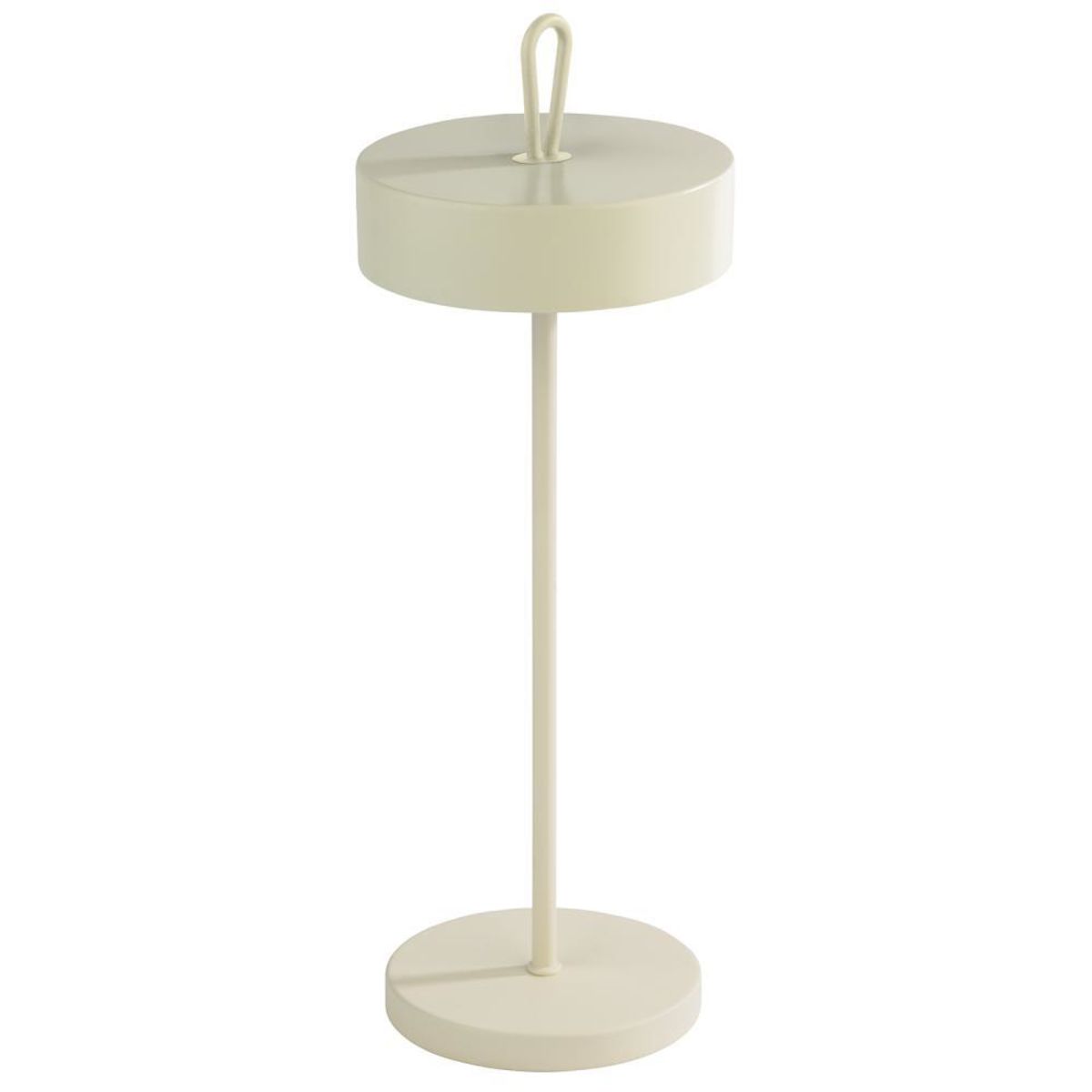 APS Akkutischleuchte CLEO; 12x35 cm (ØxH); weiß