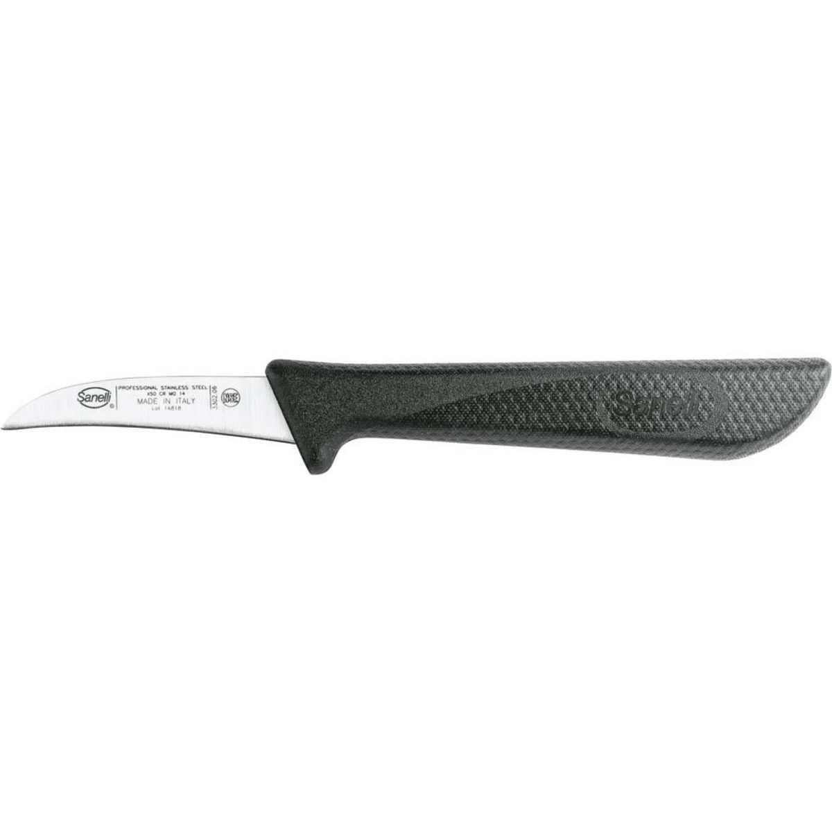 Sanelli Skin Gemüsemesser 6 cm (L); schwarz