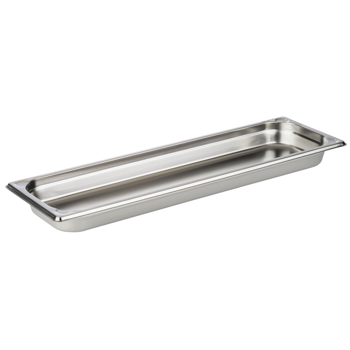 APS GN 2/4 Behälter, Edelstahl; GN 2/4, 2400 ml, 53x16.2x4 cm (LxBxT); silber