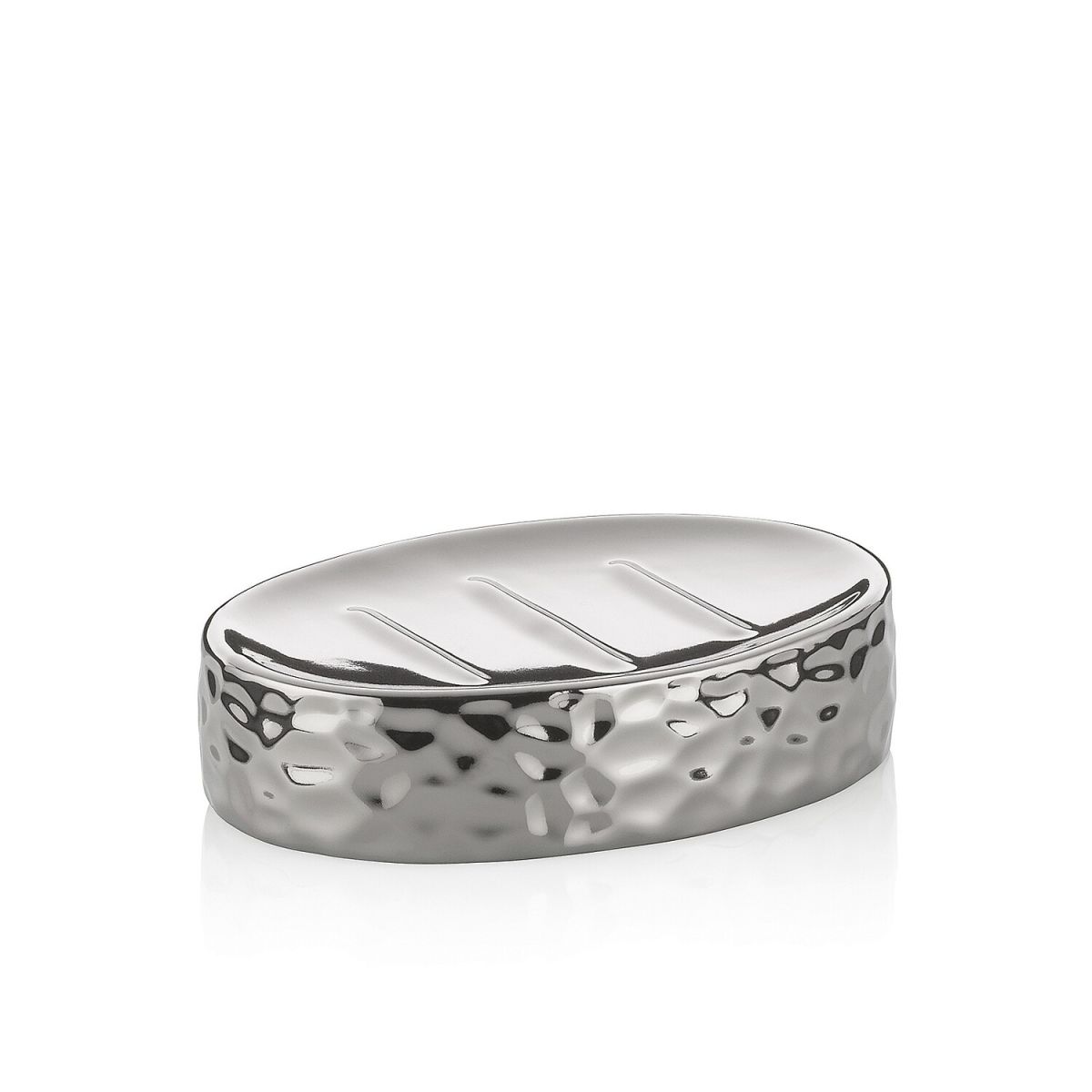 kela Seifenschale Sterling Keramik 8.5x3 cm (BxH); silber; oval