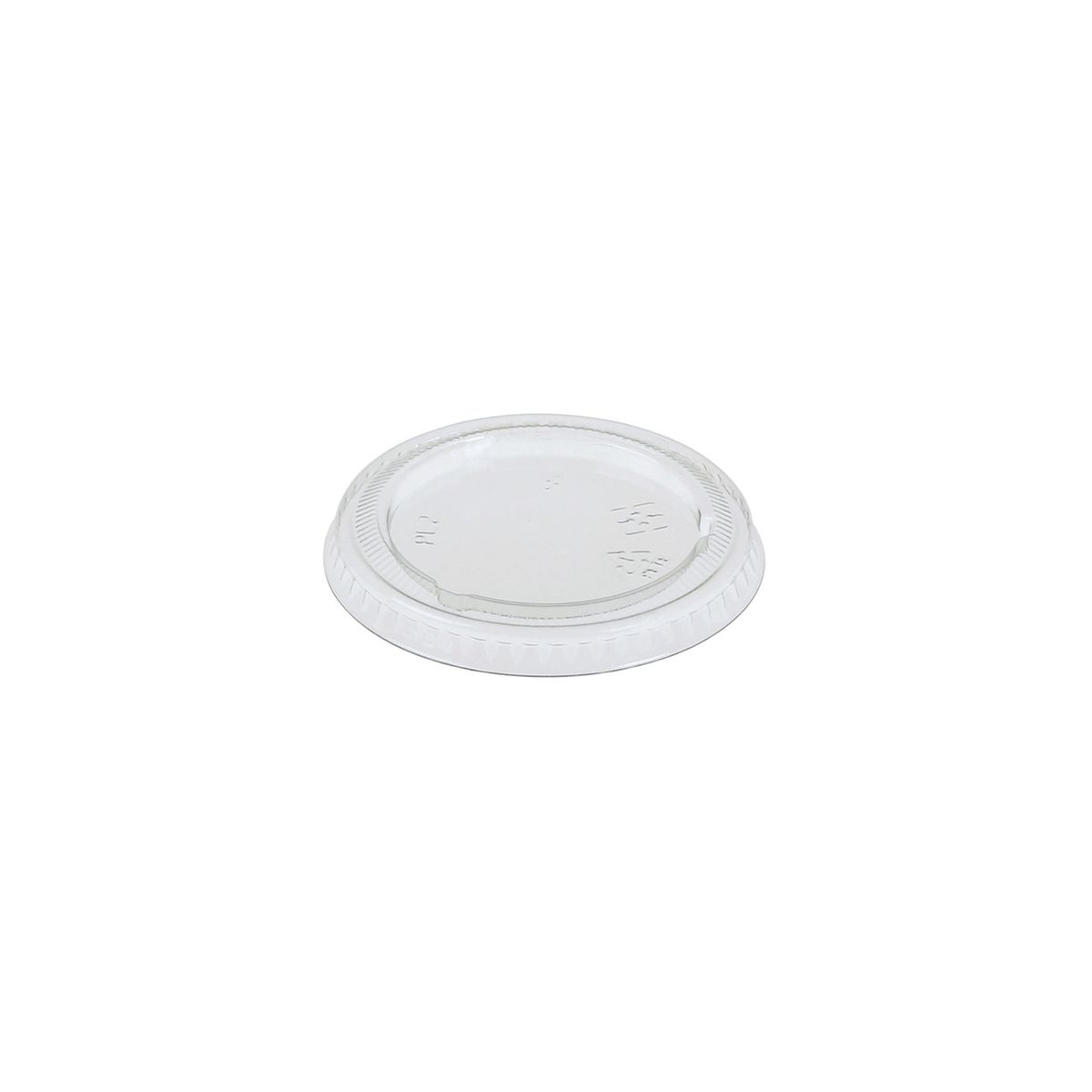 naturesse Deckel PLA 6.2 cm (Ø); transparent; 2000 Stück / Pack