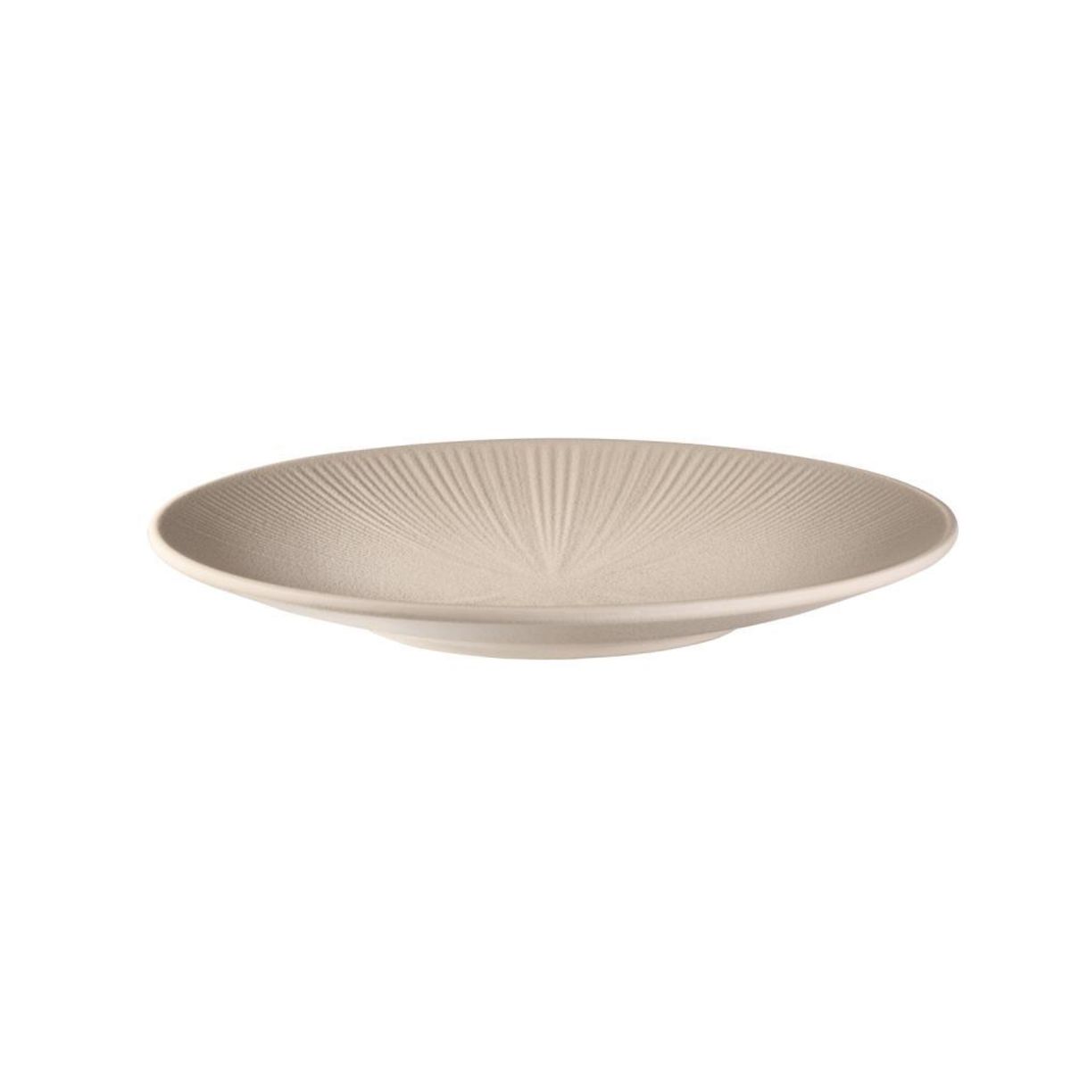 APS Teller NERO, Melamin 1600 ml, 26x26x26x3 cm (LxBxØxH); beige; rund