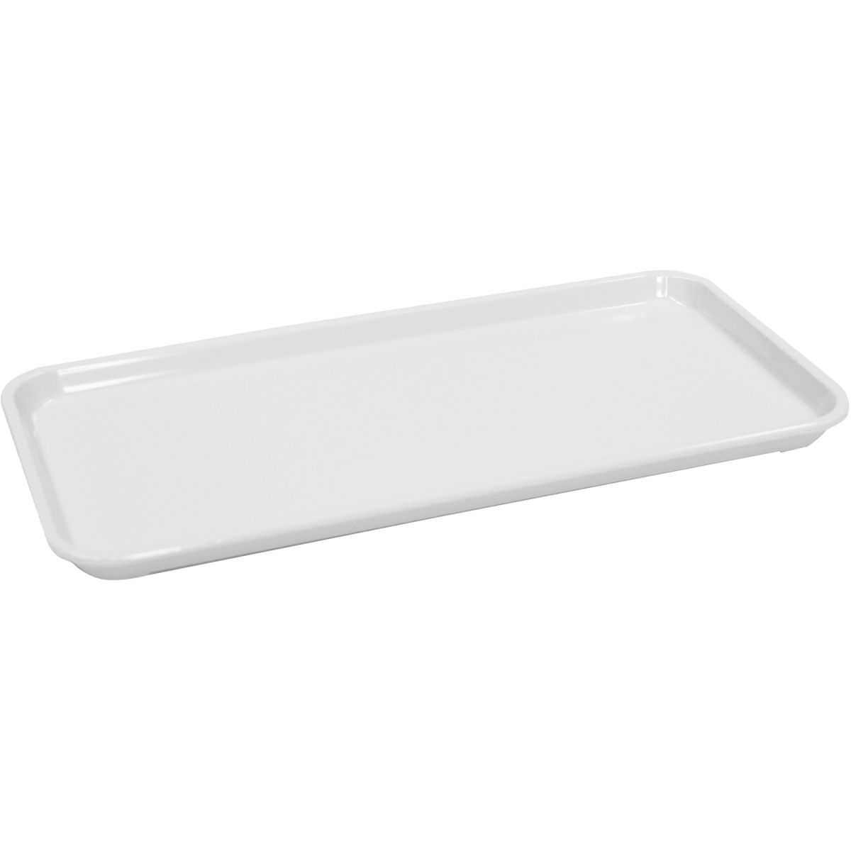 Schneider Auslagetablett Melamin 30x15x1.7 cm (LxBxH); weiß; rechteckig