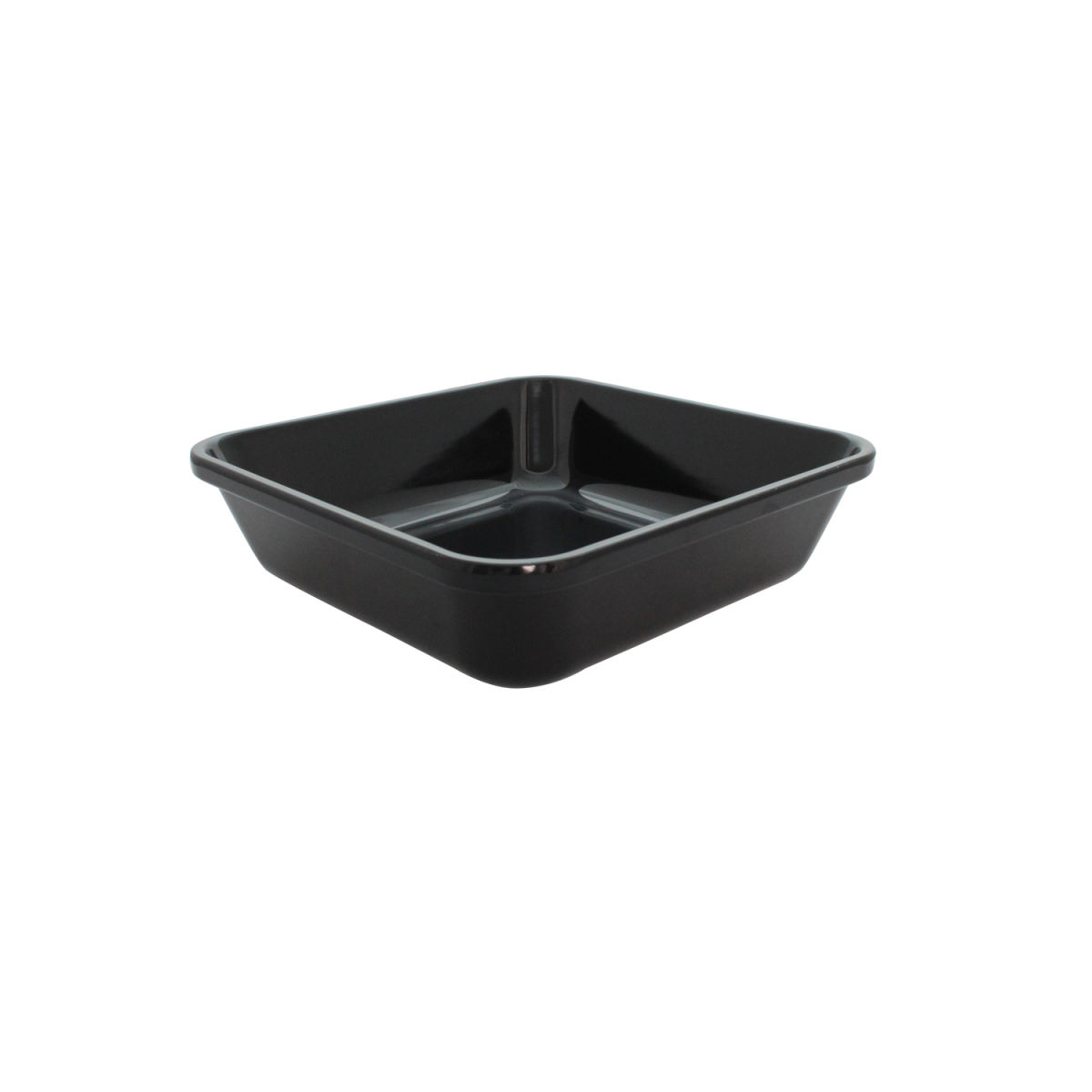 Schneider Auslageschale 3800 ml, 28x28x7.6 cm (LxBxH); schwarz; quadratisch