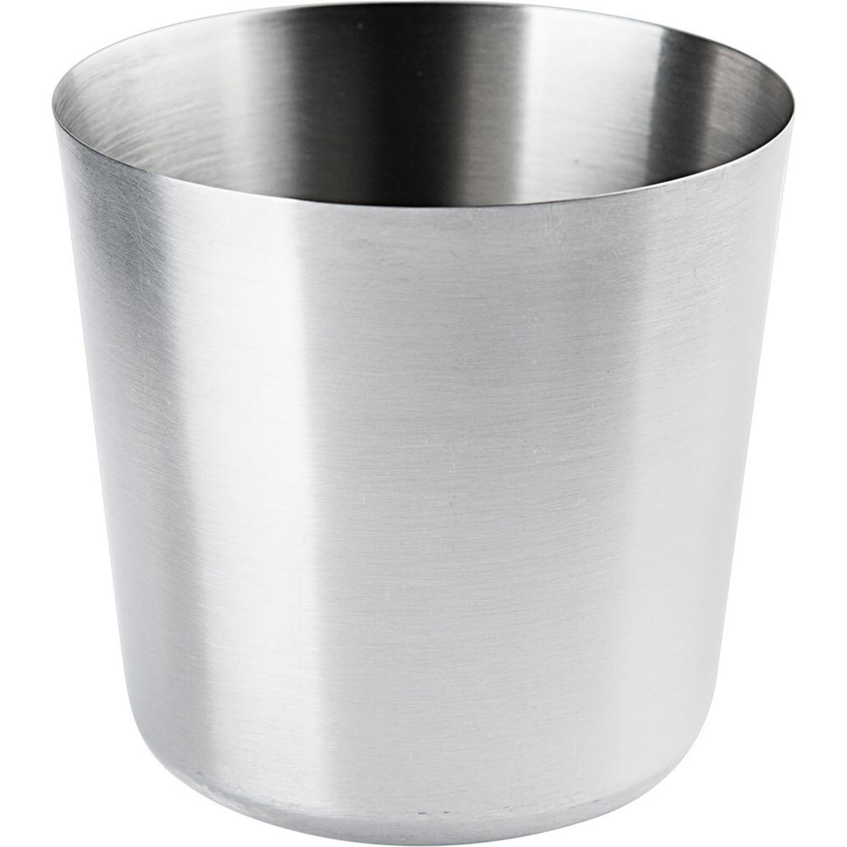 Stalgast Servier-Becher Edelstahl Ø 88 mm, satiniert 410 ml, 8.8x8.5 cm (ØxH); silber