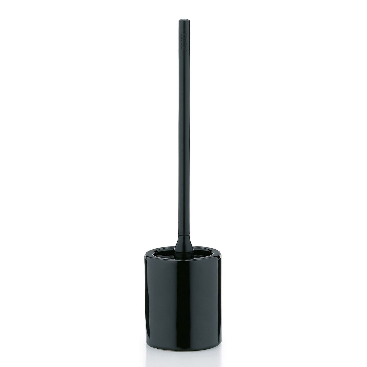 kela Wc-Garnitur Mono Keramik 10.5x44.5 cm (ØxH); schwarz