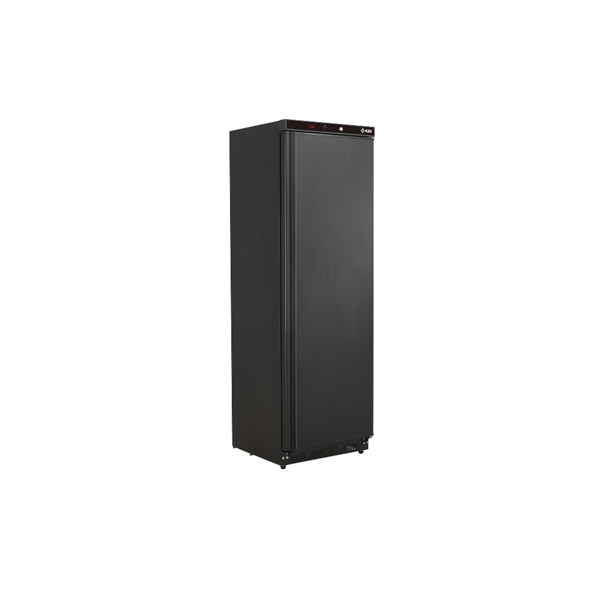 KBS Umluft Gewerbekühlschrank KBS 402 U Black Line 361 l, 239 l, 60x185x60 cm (BxHxT); schwarz