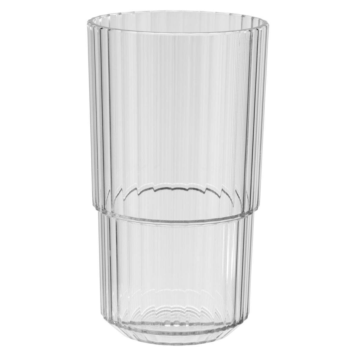 APS Trinkbecher LINEA, Tritan 500 ml, 8.5x8.5x15 cm (LxBxH); transparent; 48 Stück / Pack