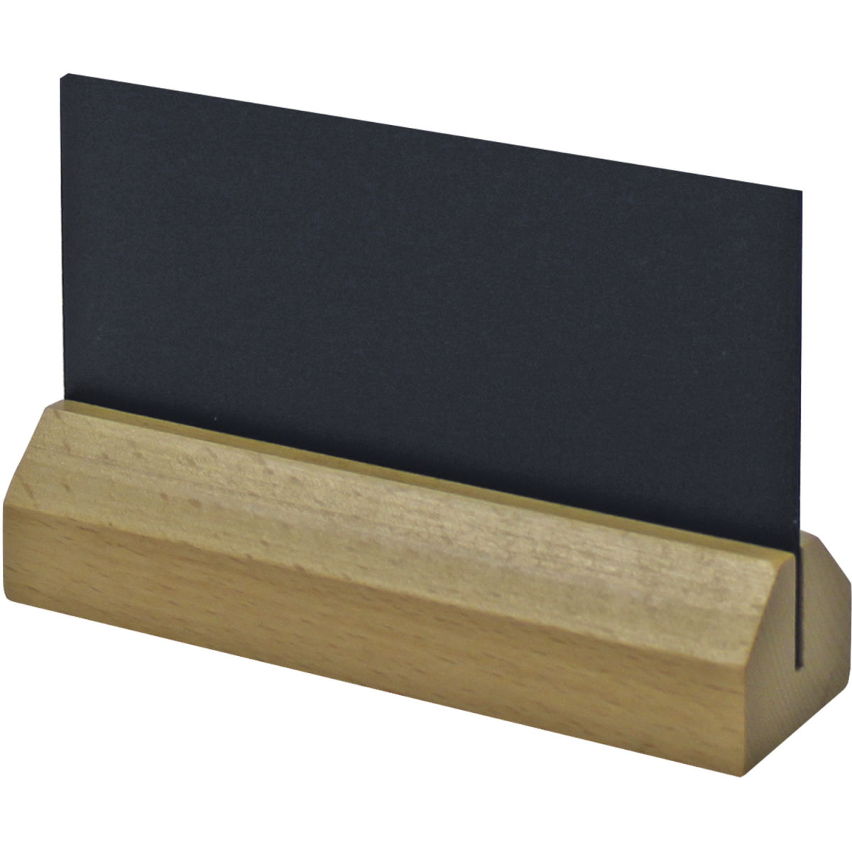 Schneider Tischaufsteller Materialmix 13.8x6.5 cm (BxH); schwarz; rechteckig