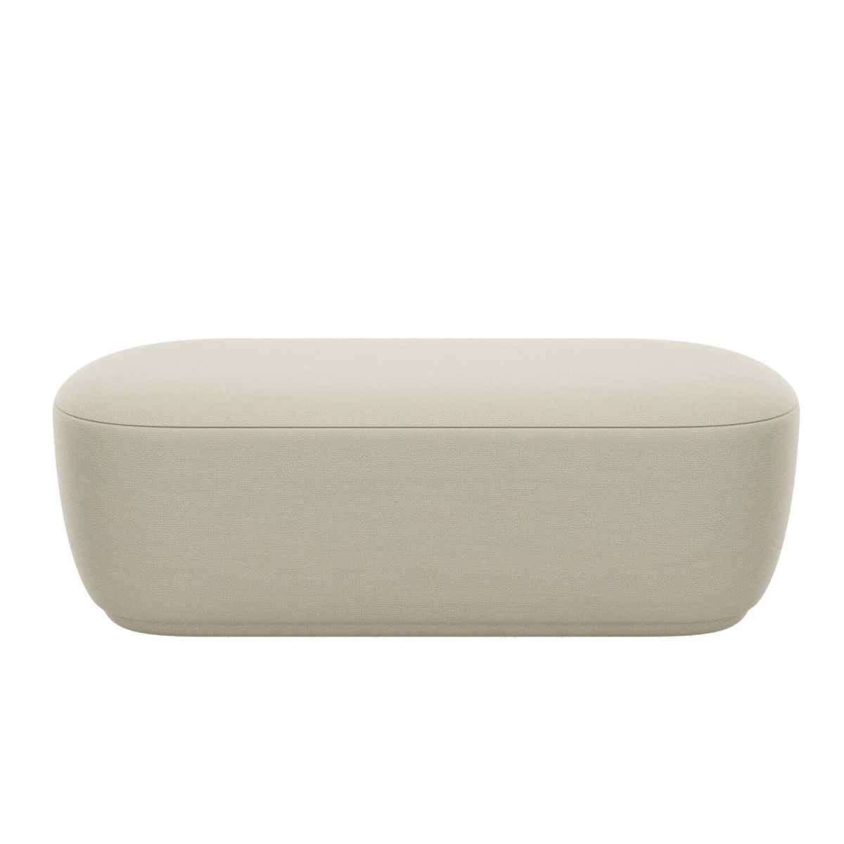 blomus Bank -KUON- Stoff Boucla 120x50x45 cm (BxTxH); beige