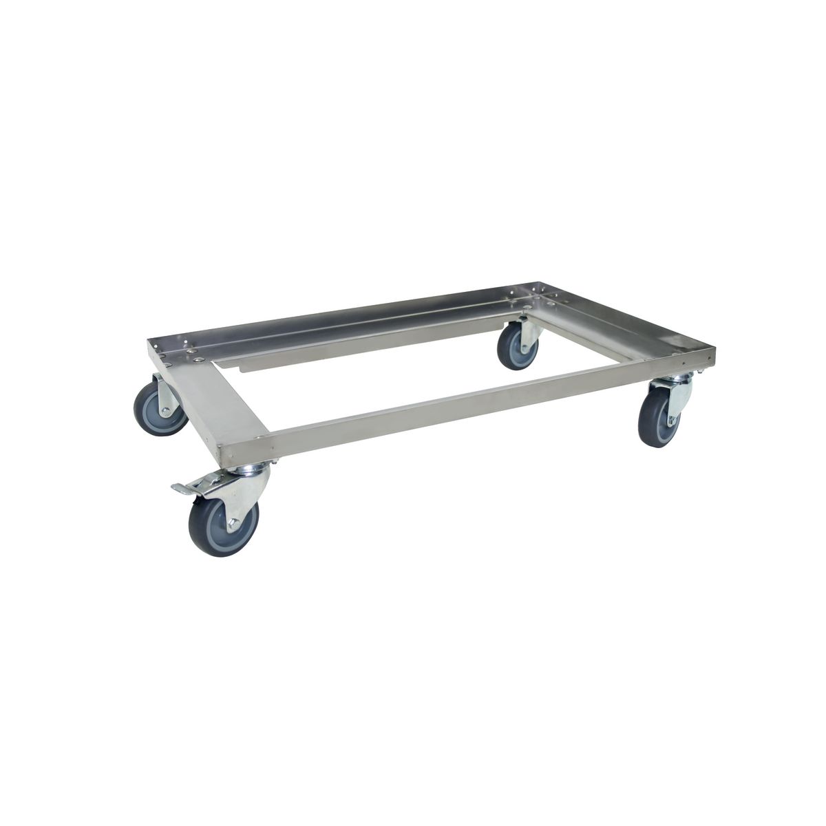 Schneider Transporttrolley für TOP-Box GN 1/1 - 1 Lenkrolle feststellbar GN 1/1, 62x42x17 cm (LxBxH); edelstahl