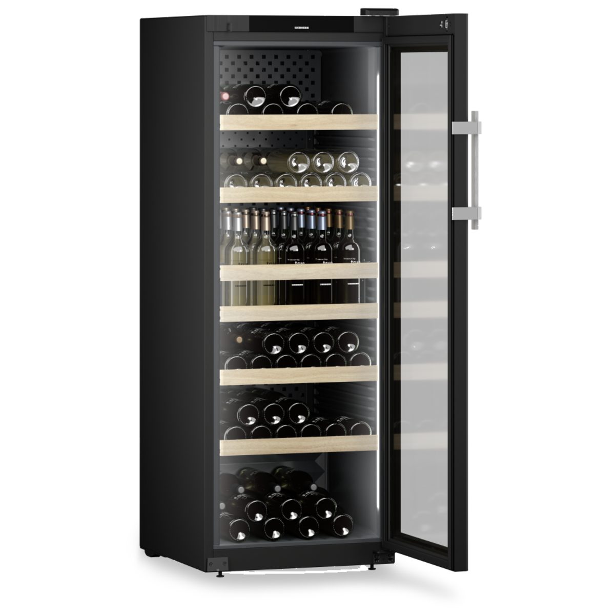 Liebherr Weinschrank WFbli Professional Smart Device fähig; 398000 ml, 59.7x168.4x76.3 cm (BxHxT); schwarz