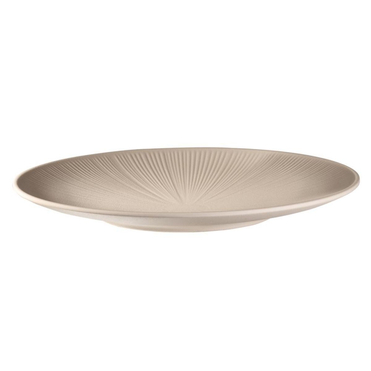 APS Teller NERO, Melamin 33x33x33x3.5 cm (LxBxØxH); beige; rund