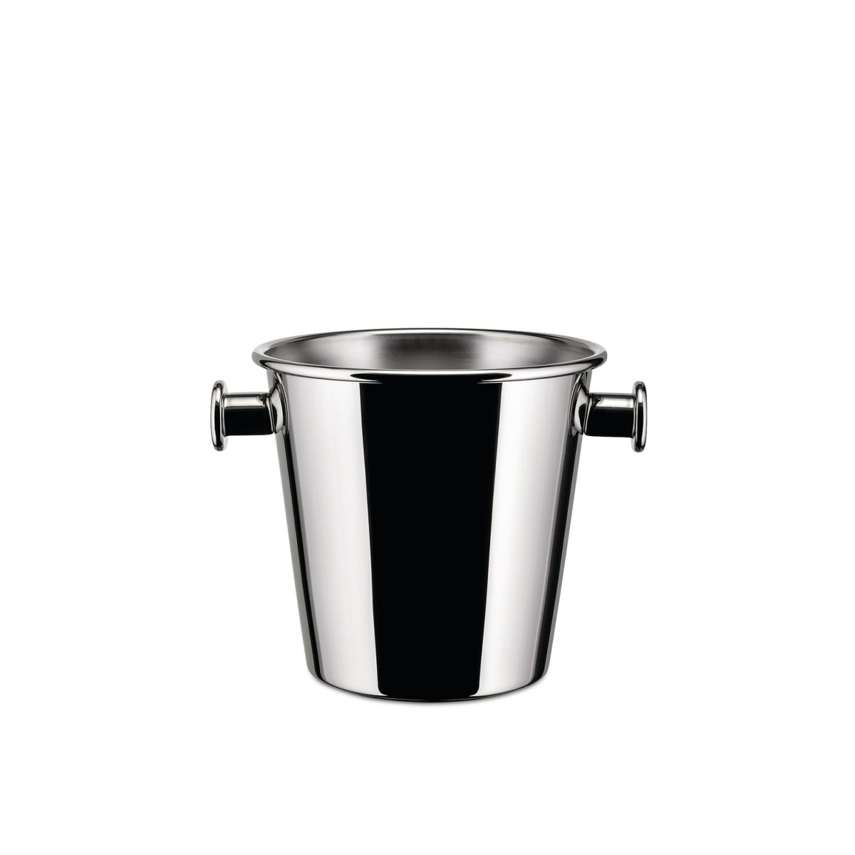 Alessi Weinkühler 5052 mit Griffen für zwei Bordeaux, Burgunder -und Champagnerweinflaschen; 7000 ml, 25x23 cm (ØxH); silber