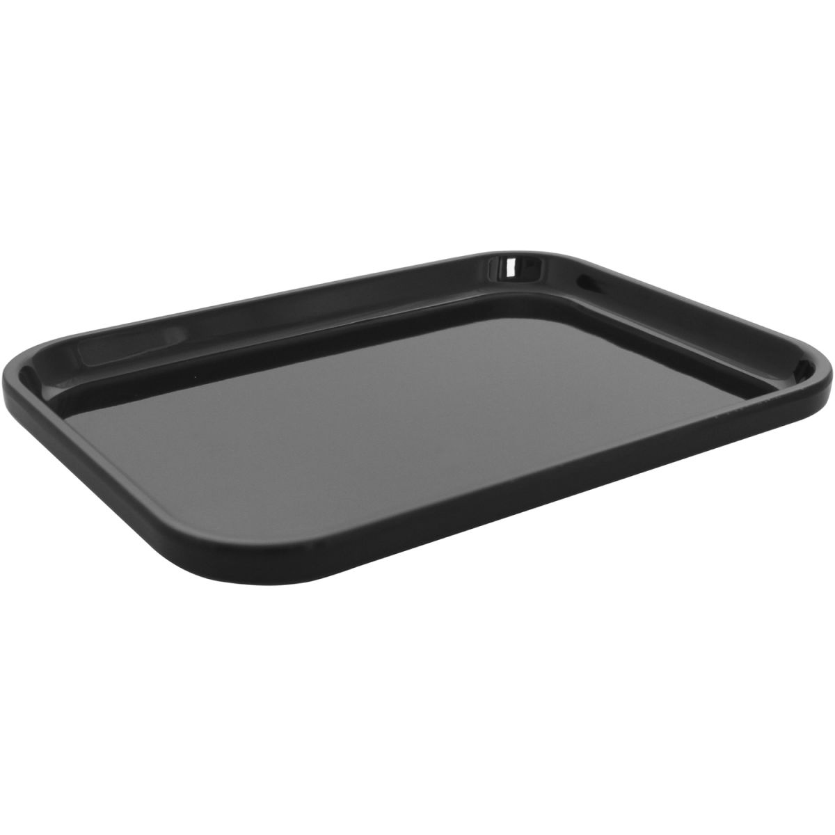 Schneider Auslagetablett Melamin 28x21x2.2 cm (LxBxH); schwarz; rechteckig