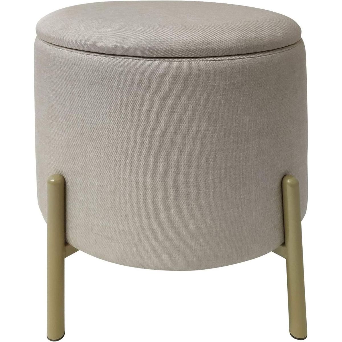 ECHTWERK Sitzhocker 36x40x40x40 cm (BxTxHxL); creme