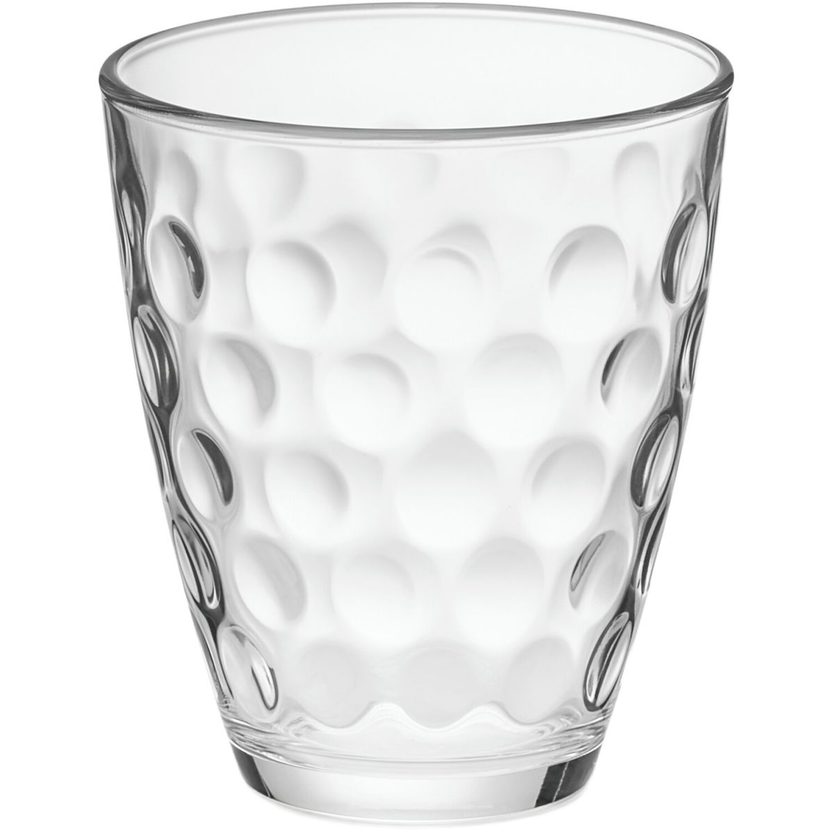 Bormioli Rocco Longdrinkbecher Dots 39 cl 390 ml, 8.5x10.9 cm (ØxH); transparent; 6 Stück / Pack