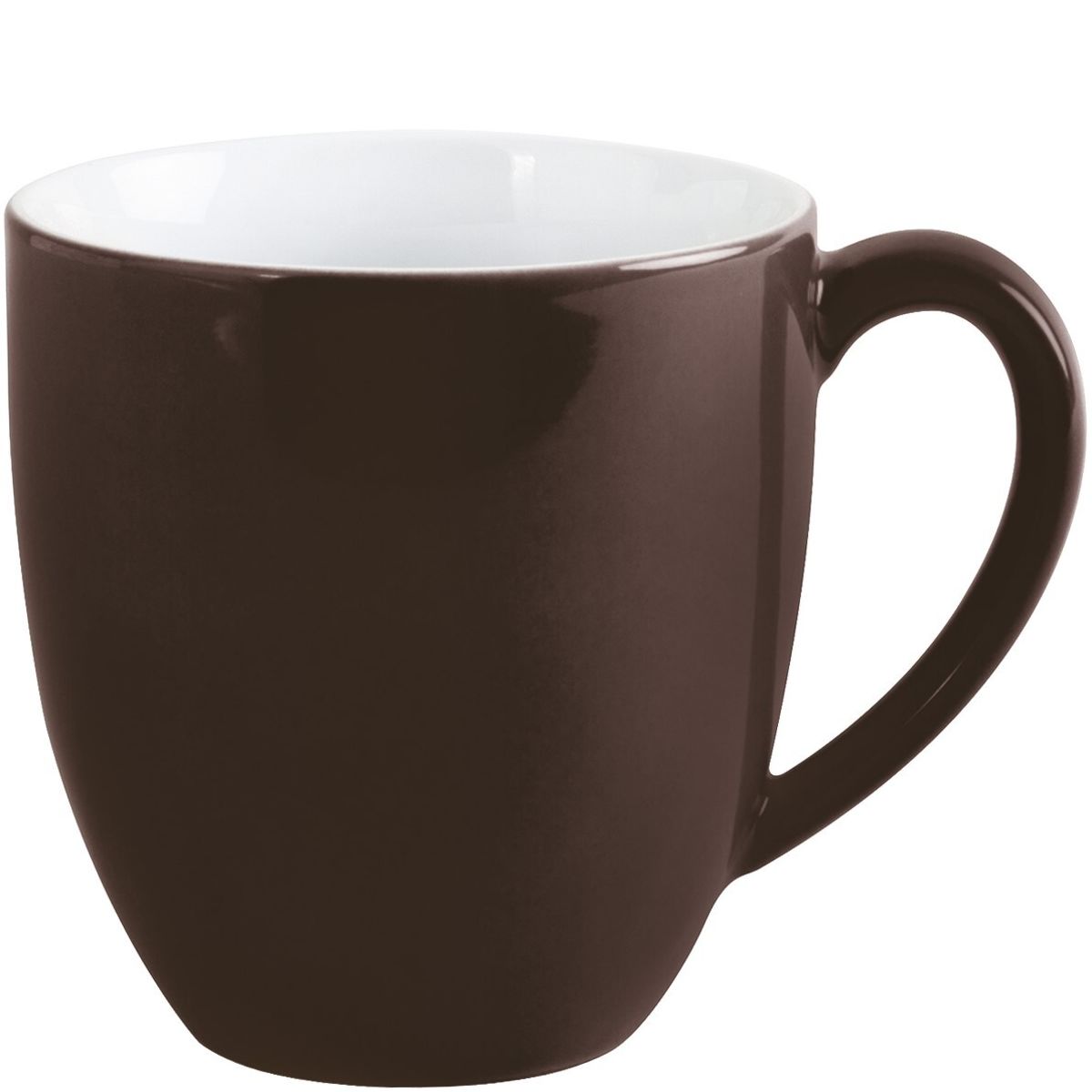 Kahla Kaffeebecher XL Pronto Colore 530 ml, 13x10.7 cm (ØxH); cocabraun; rund; 6 Stück / Pack