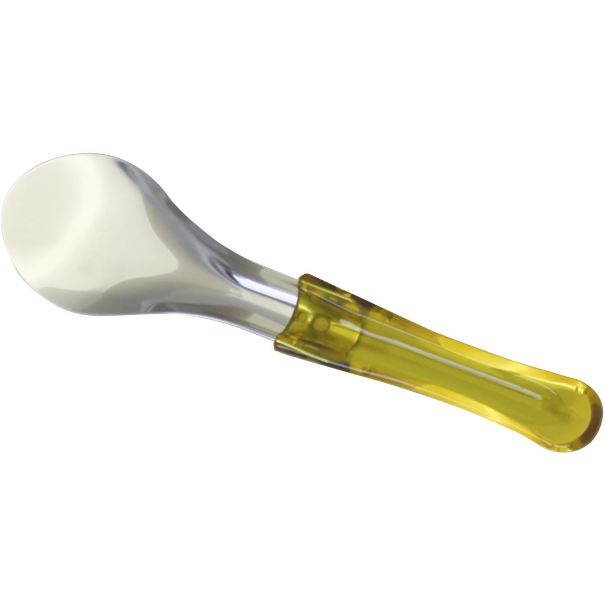 Schneider Eisspachtel mit Griff farbig transparent 26 cm (L); gelb