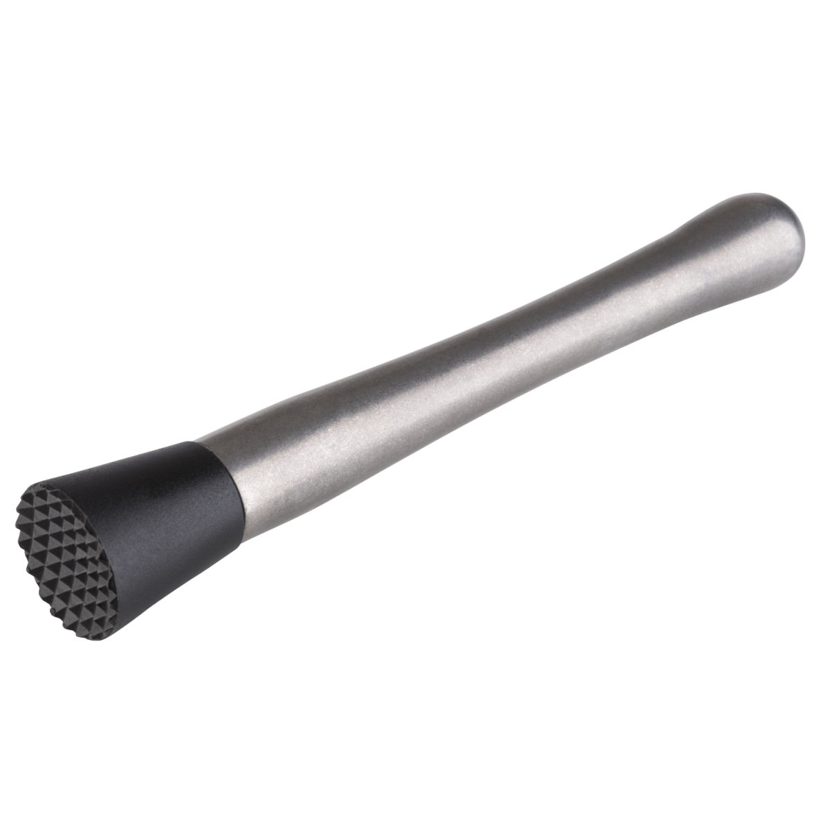 APS Stößel, Edelstahl/Polystyrol 3.5x3.5x3.5x20.5 cm (ØxLxBxH); metall antik/schwarz