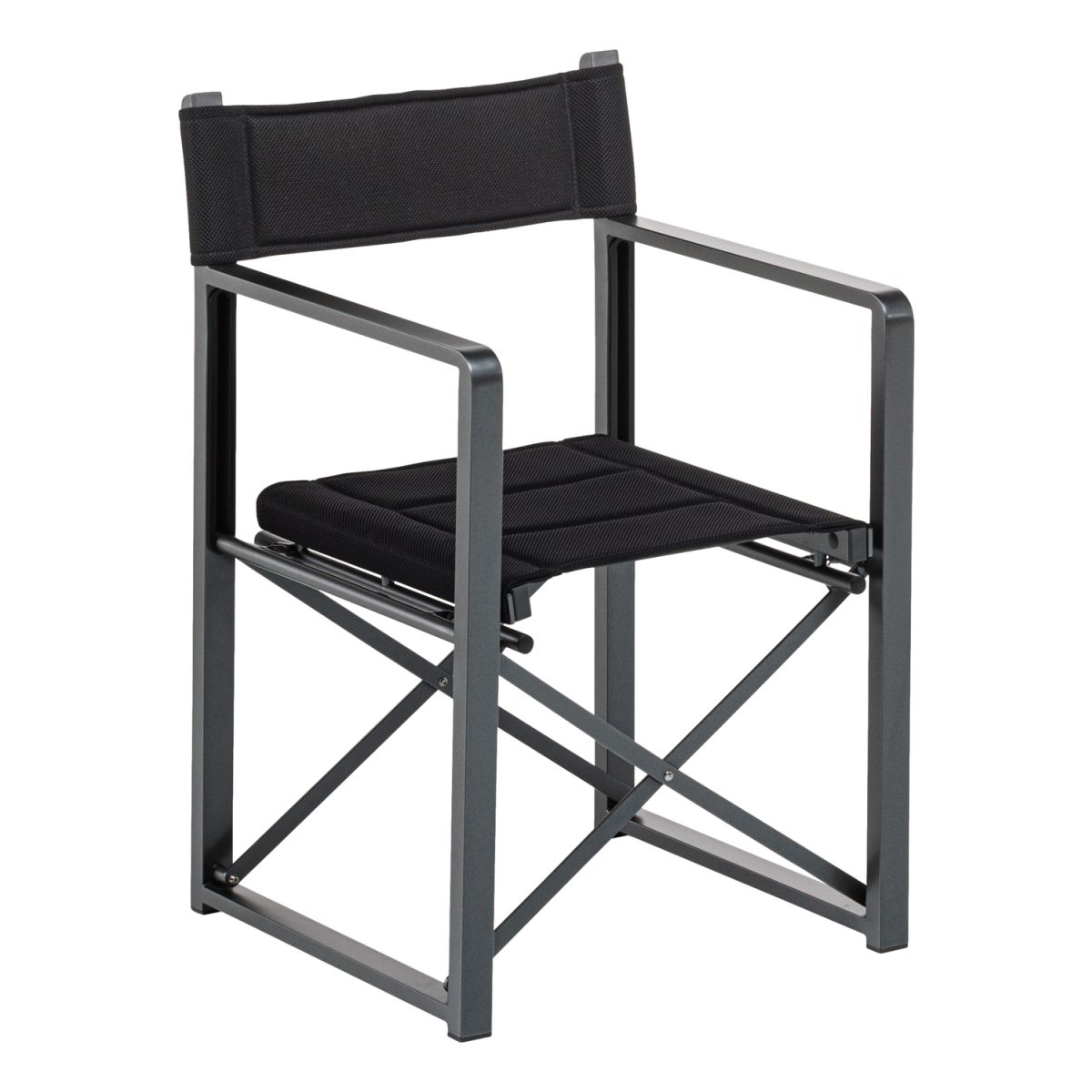 KETTLER Regiestuhl NORRLAND; 53x51x87 cm (BxTxH); anthrazit; Gestell anthrazit