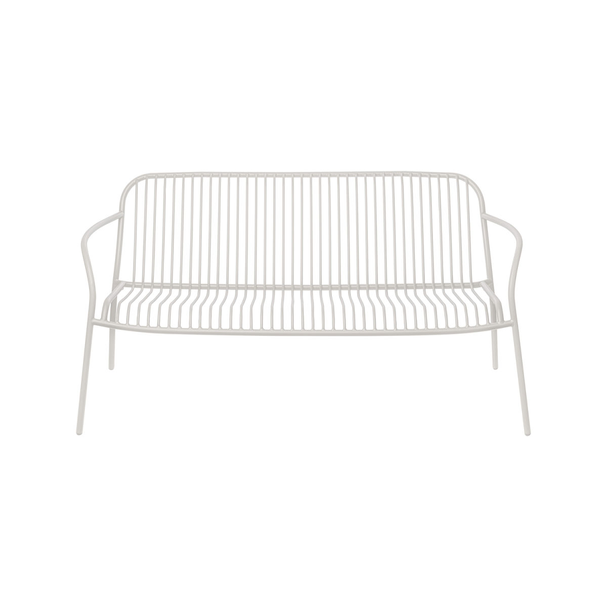 blomus Loungesofa -YUA WIRE- 134x66 cm (BxH); hellgrau