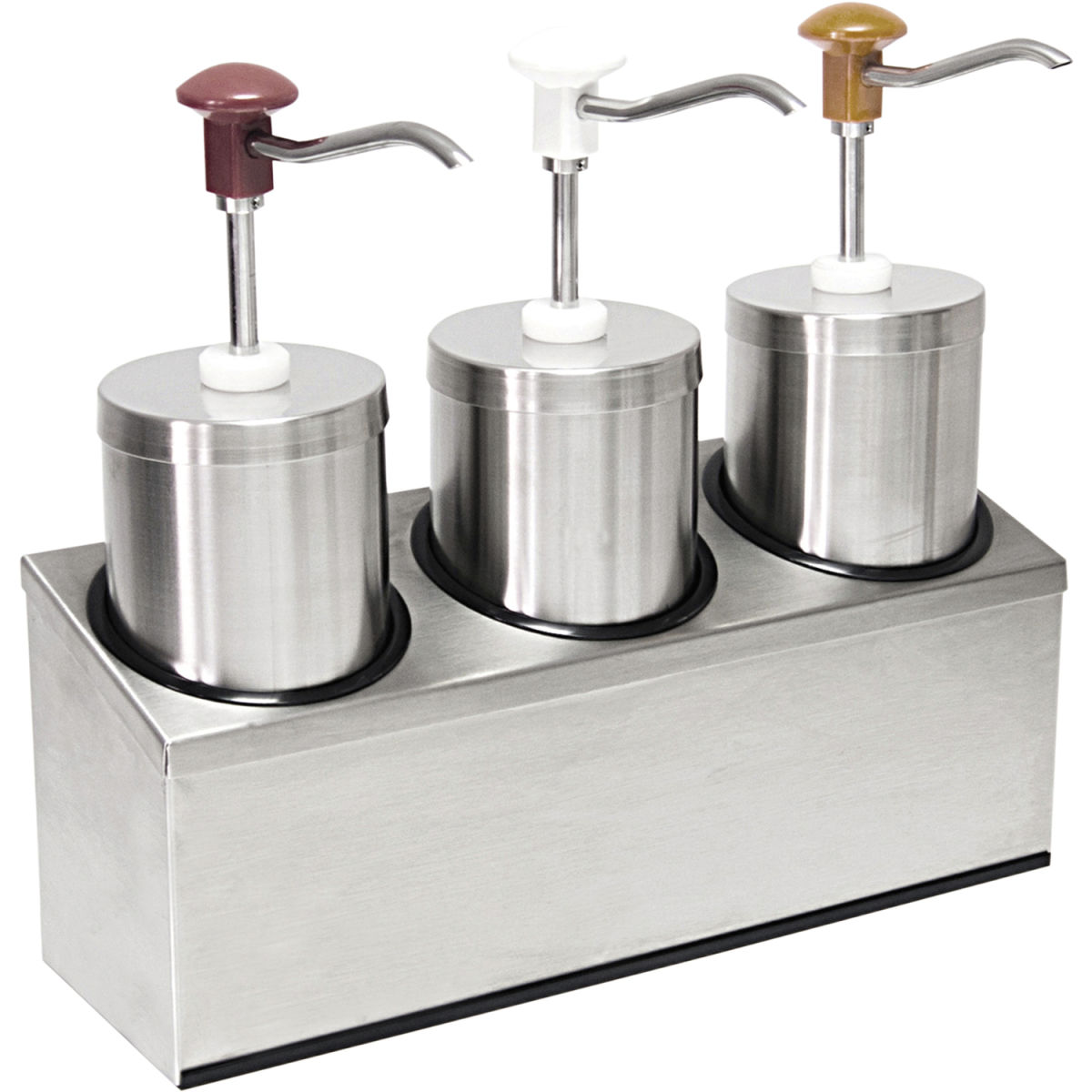 Schneider Druckknopf Dosierspender 2000 ml, 44x14x41 cm (LxBxH); edelstahl